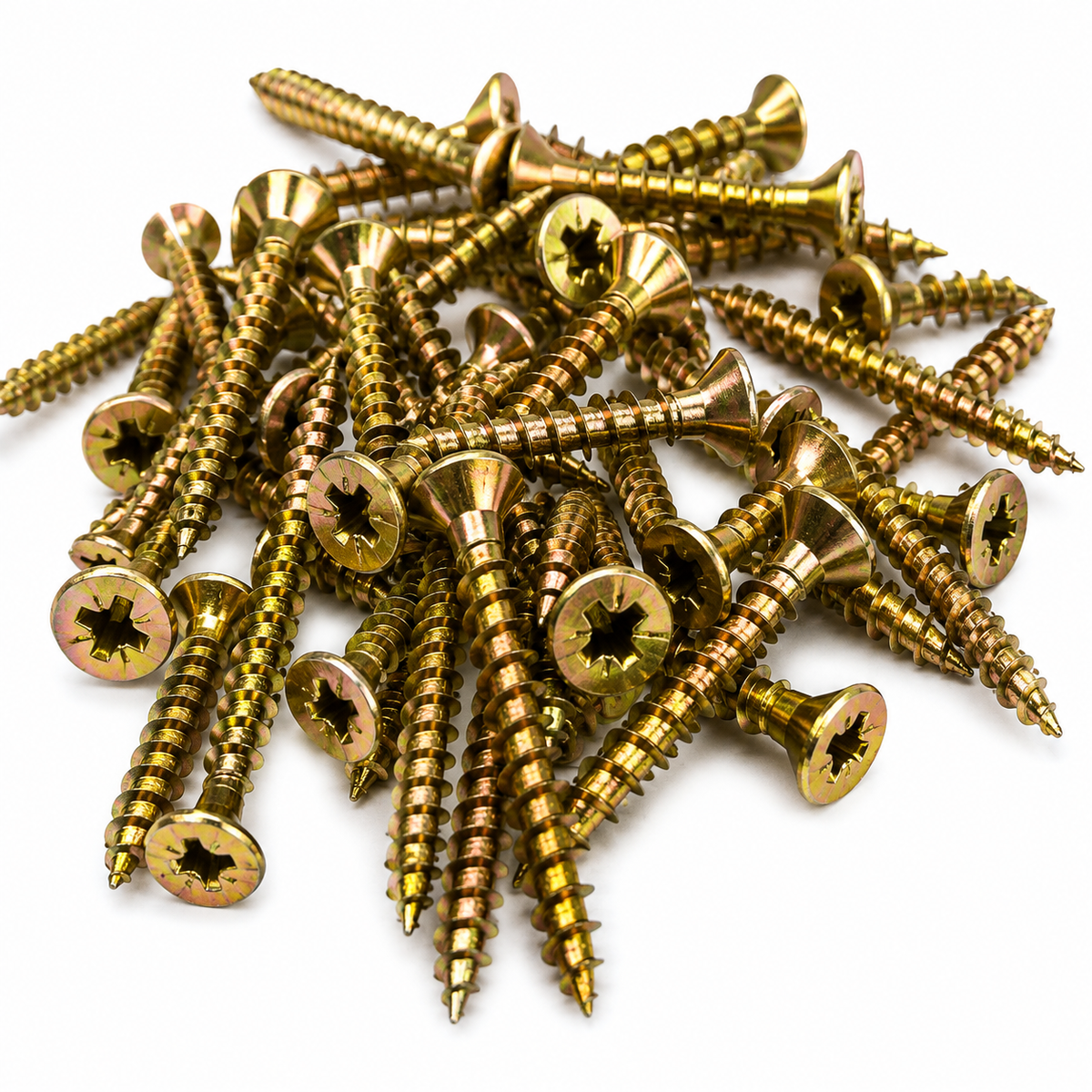 4.0 × 40mm Wood Screws - 200 Pack